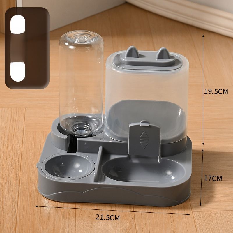 반려동물 급수기 고양이 사료 그릇 다기능 접이식 야외용