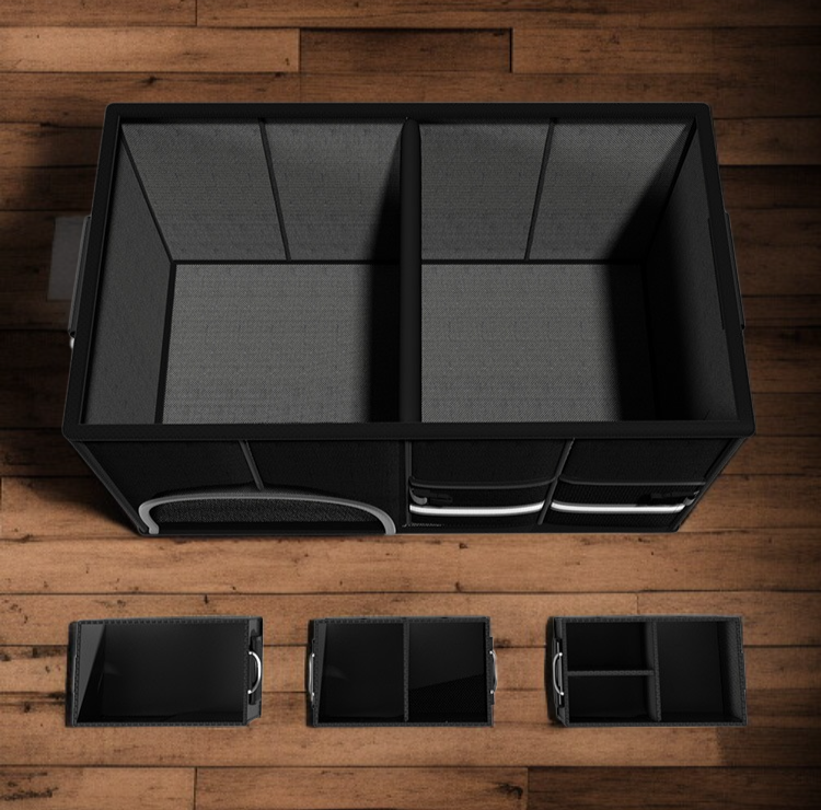 折りたたみ可能な車用収納ボックス
