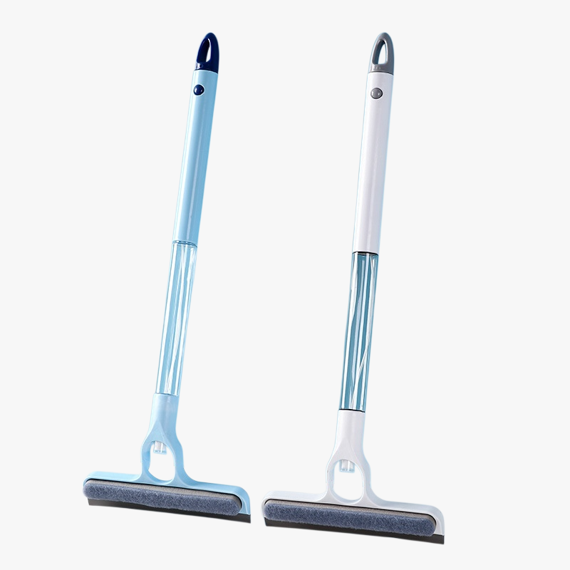 Mirror Cleaning Mop Scraper with Spray Bottle