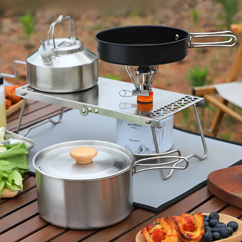 야외 캠핑 냄비