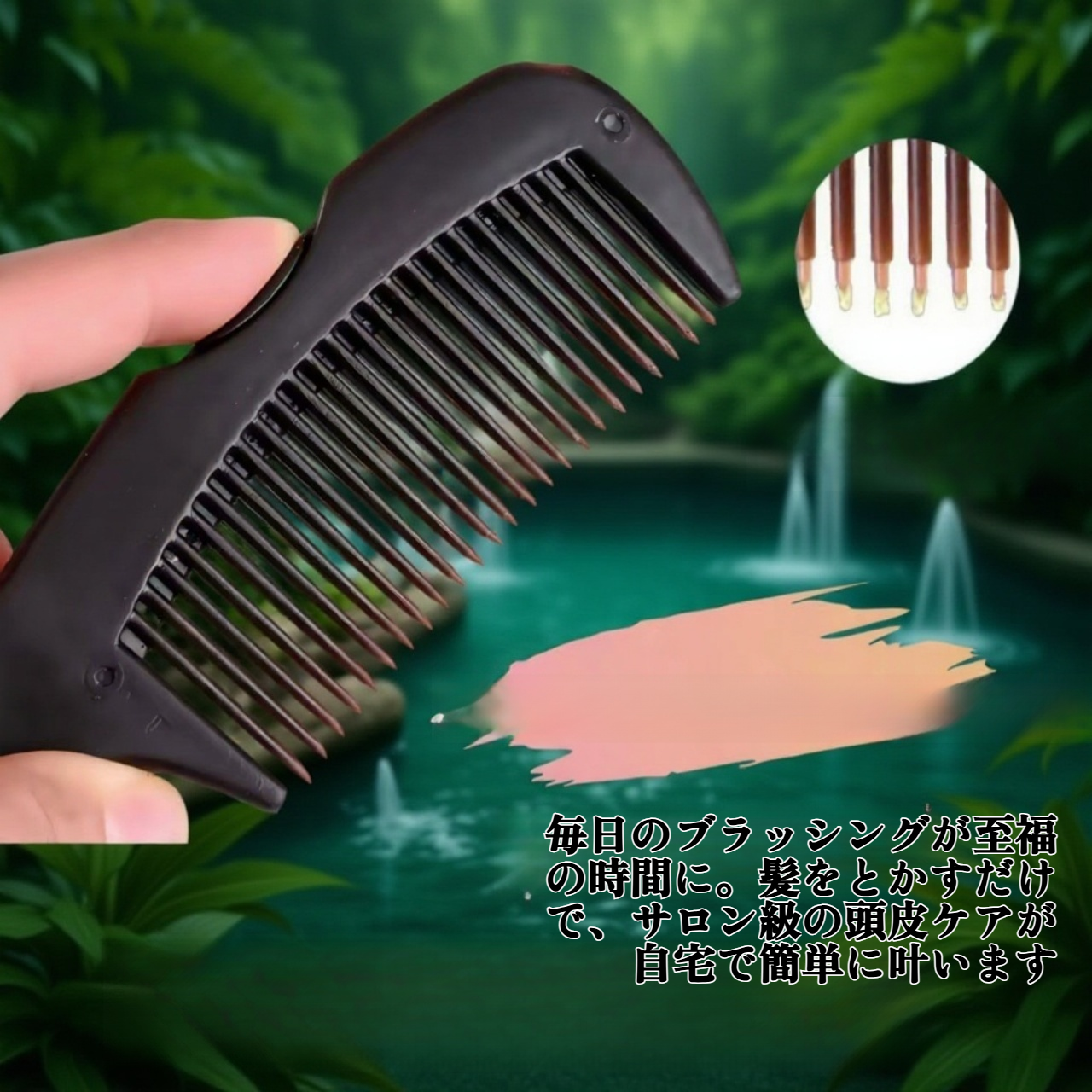 魔法のマッサージコーム