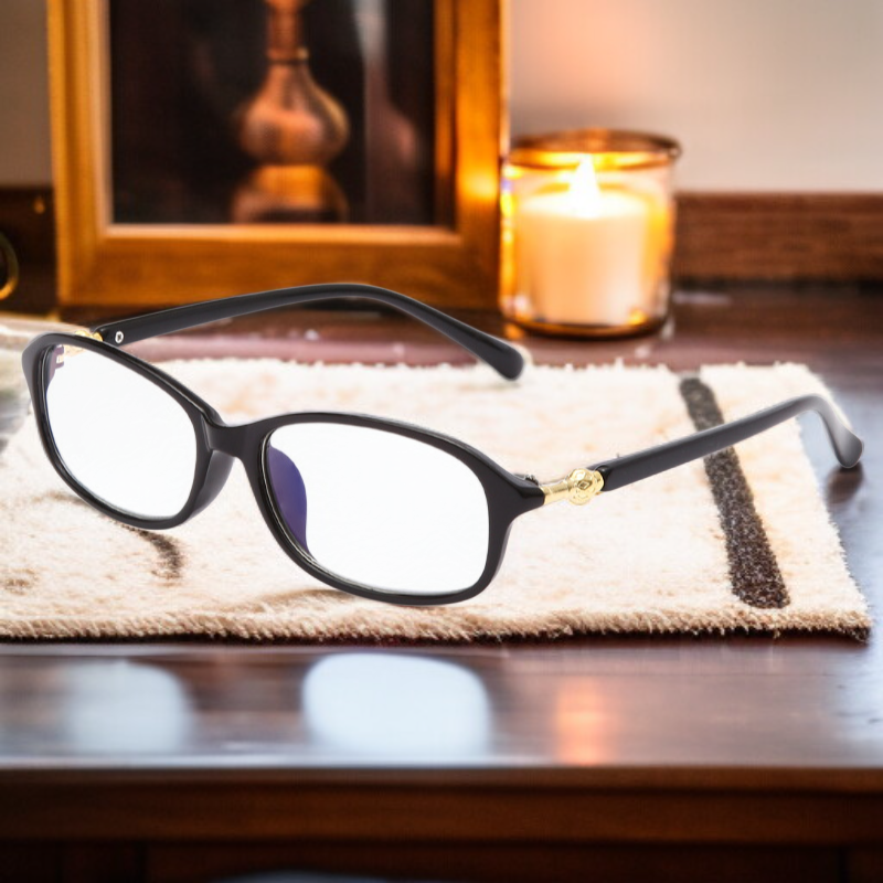  Damen-Lesebrille mit klassischem Muster