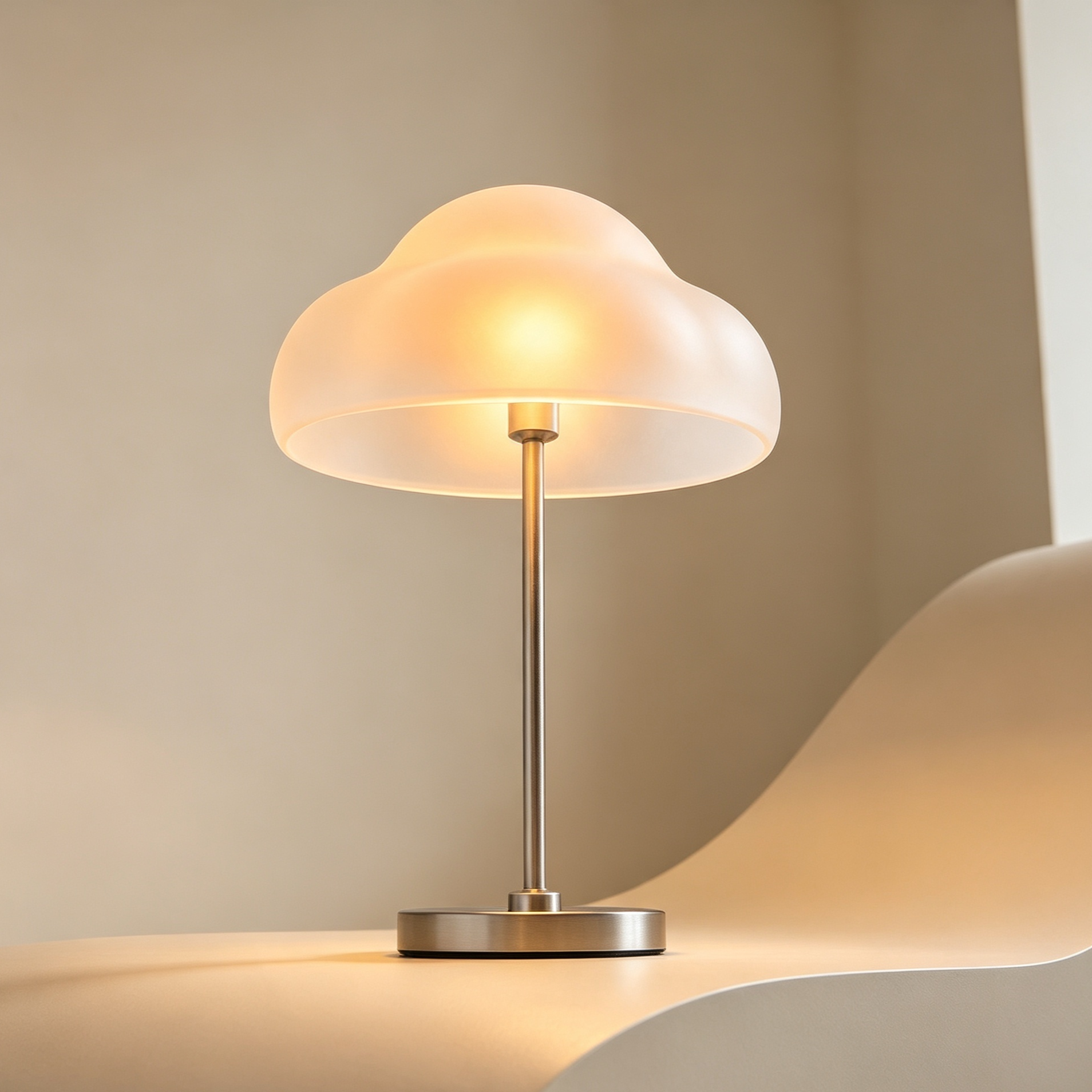 Cloud-themed desktop lamps (2 pieces)