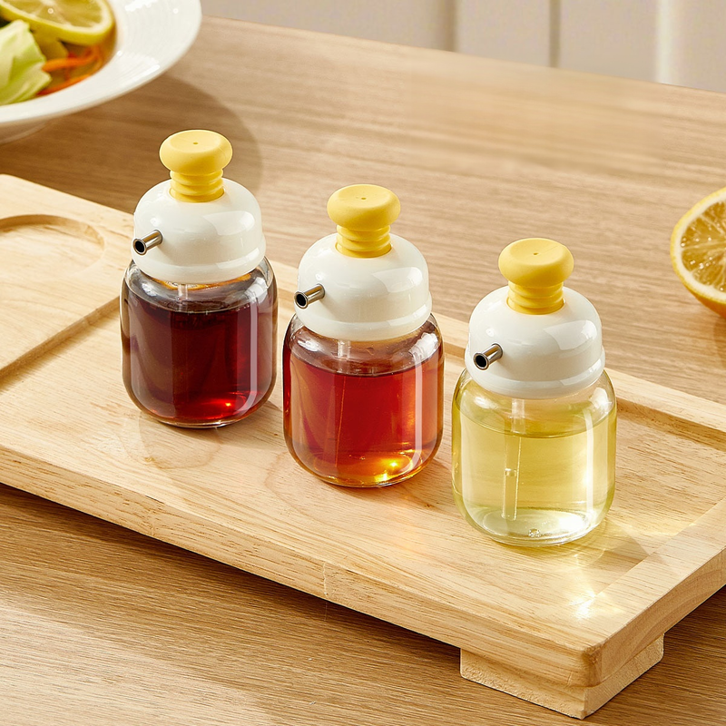 용량 조절식 압착형 오일병