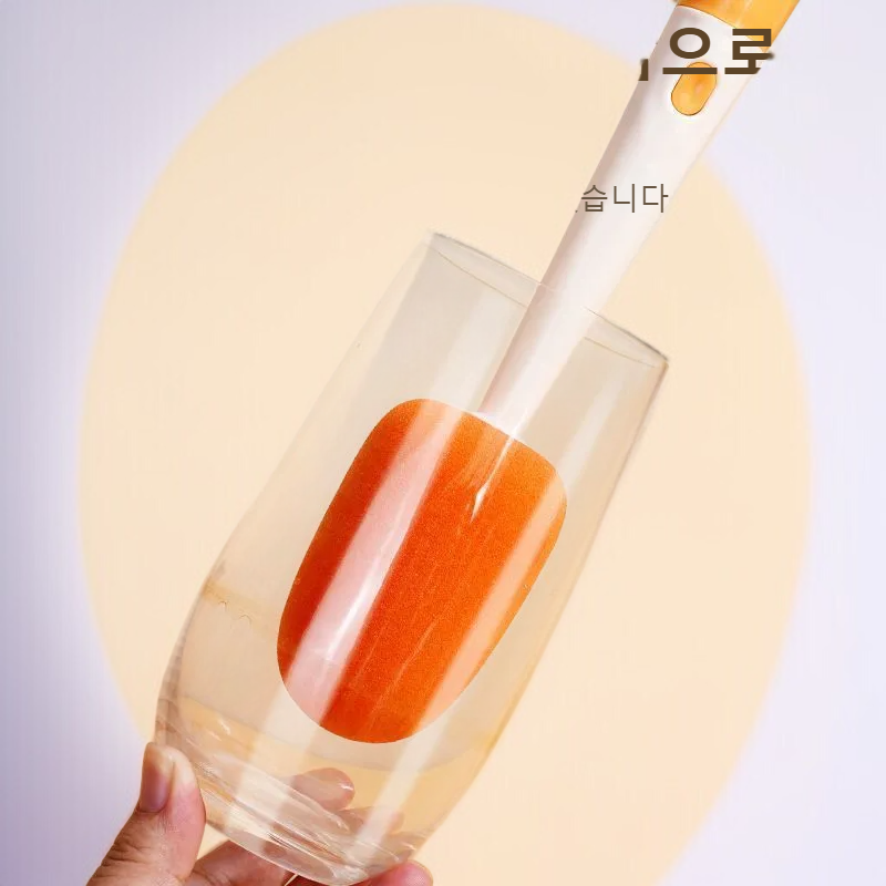 가정용컵솔 다용도 긴 손잡이 세척솔 유리컵 틈새솔 텀블러 사각 세척 트리플 브러쉬