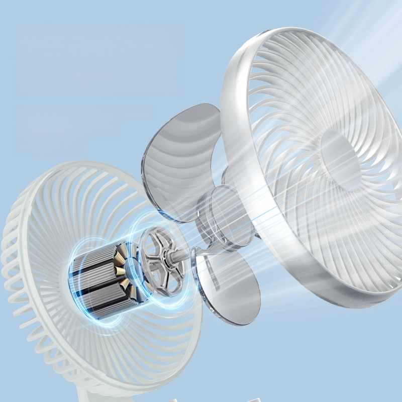 Leiser drehbarer Tischventilator