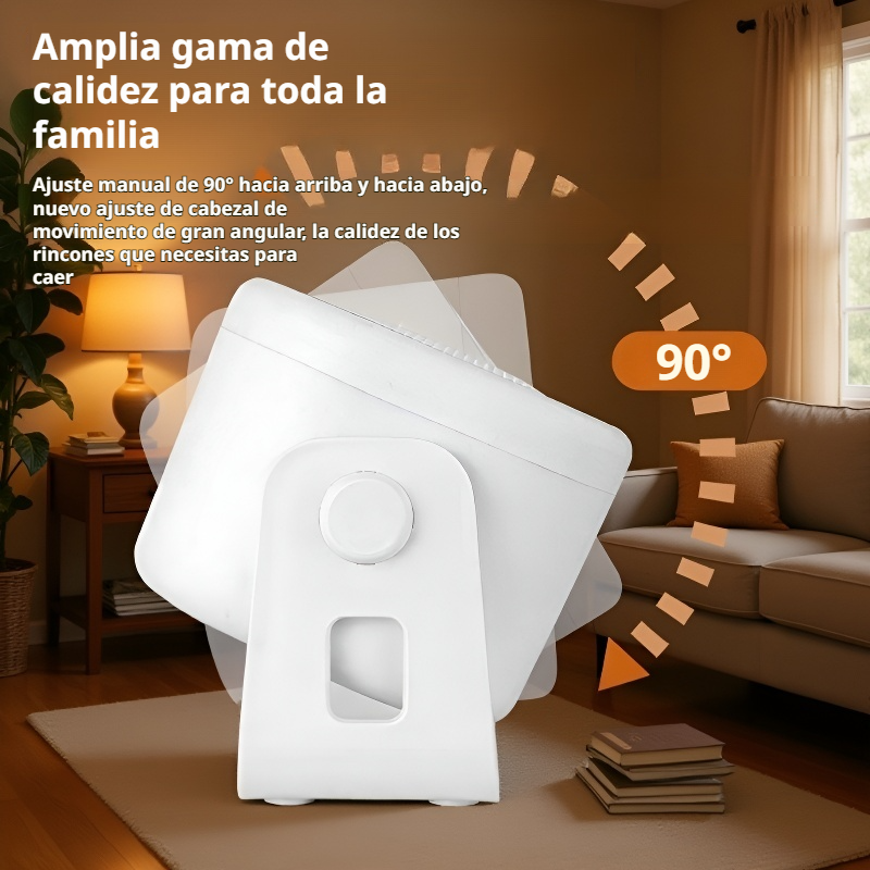 Calefactor de escritorio compacto de calentamiento rápido