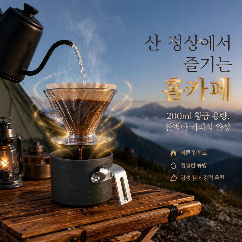 야외 휴대용 알루미늄 컵 캠핑 다용도 물컵 미니 와인잔