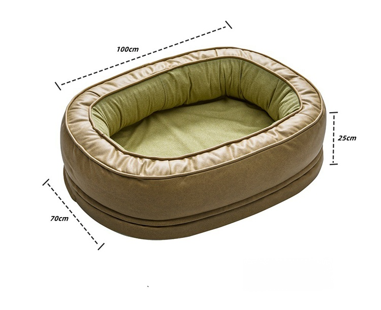 Oval Pet Bed Cushion