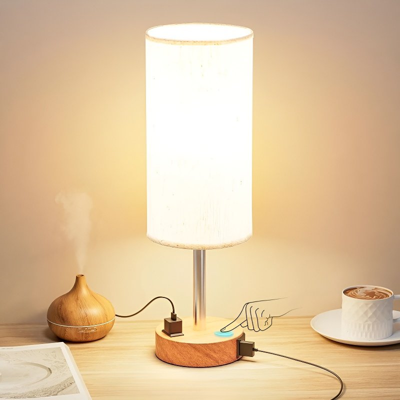 Lámpara portátil nocturna recargable por USB