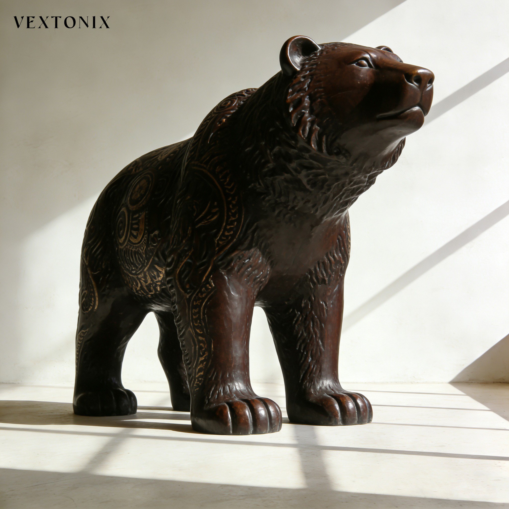 สวนประติมากรรมรูปสัตว์ตกแต่งสวน