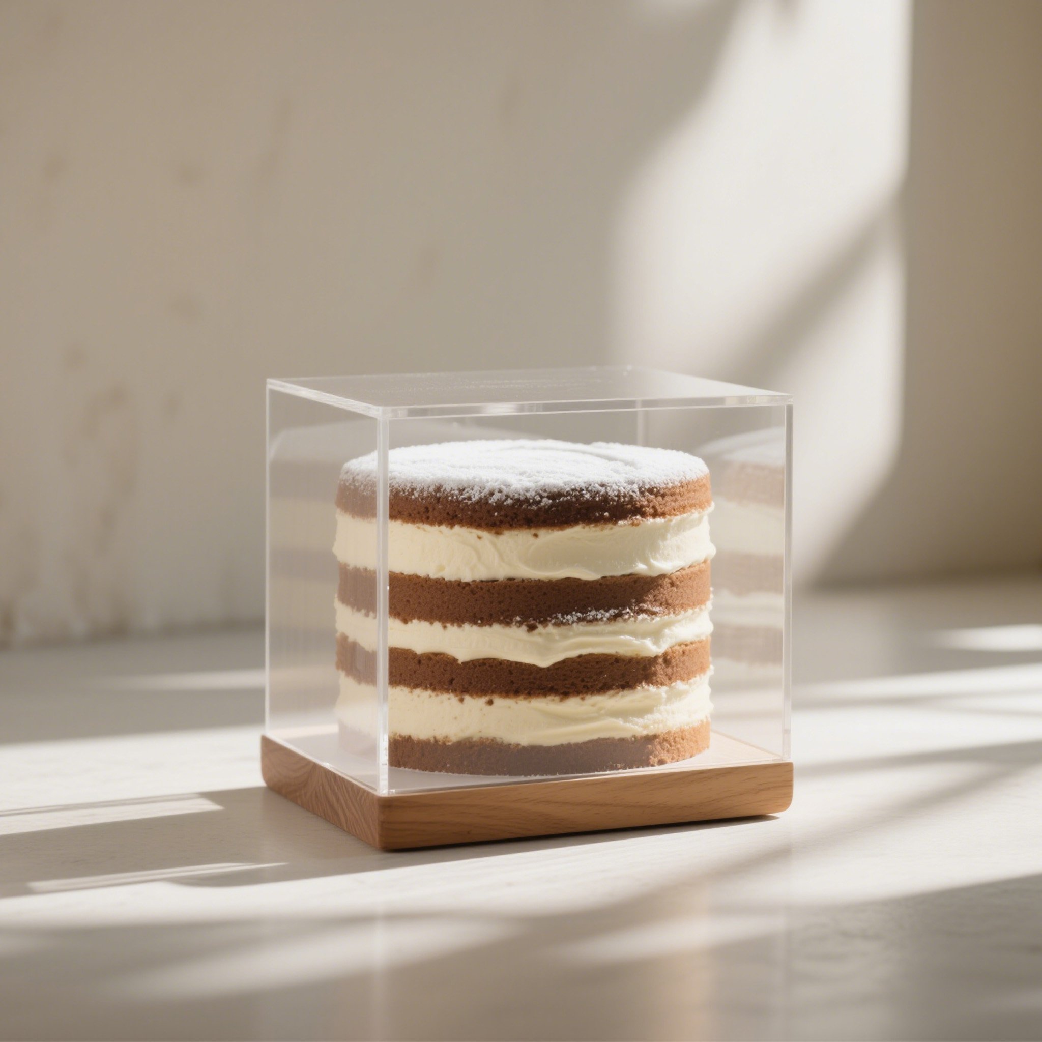 순수 생크림 누드 케이크