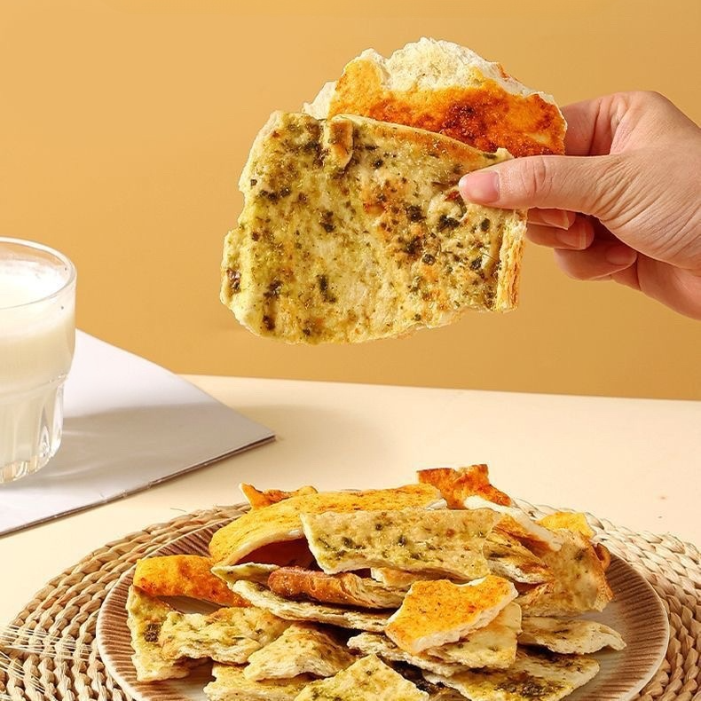 Crispy Soda Baked Bread Slices
