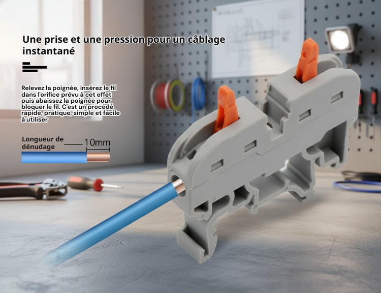PCTJM-211 borne de connexion pour installation professionnelle