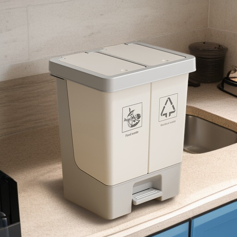 가정 필수 뚜껑 달린 대용량 휴지통 친환경 휴지통