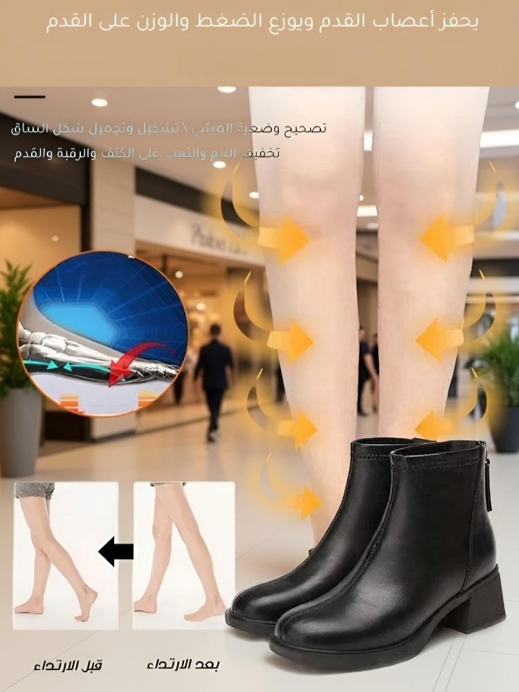  حذاء عصري أنيق نسائي إيطالي عالي الكعب