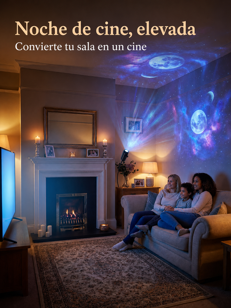 Comauo™ Proyector Océano y Galaxia: : Tu cuarto o auto en un acuario al instante.