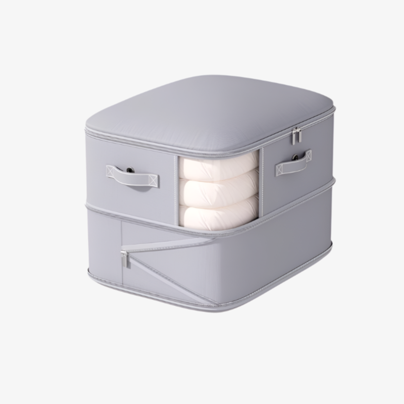 ダウンジャケット、キルト、シルクキルト用のキルト収納バッグ、冬物季節衣類や寝具収納バッグ用の特別な圧縮バッグ