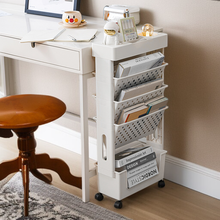 Desk organizer with removable shelves for easy access