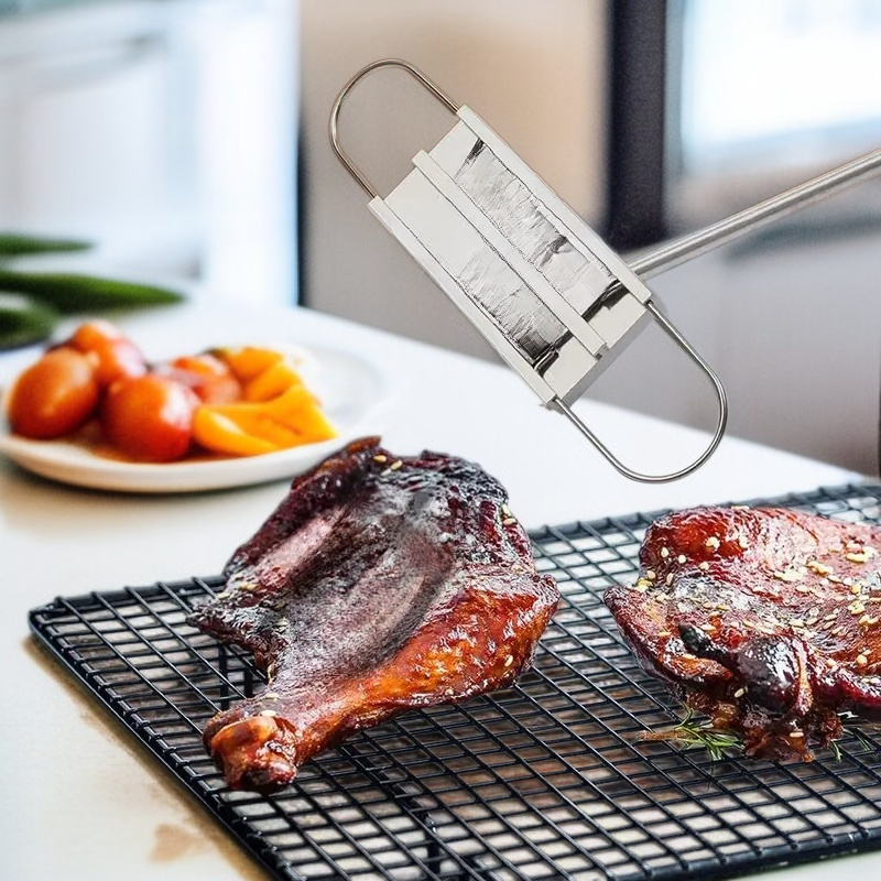 Ensemble de 3 ustensiles de barbecue de marque
