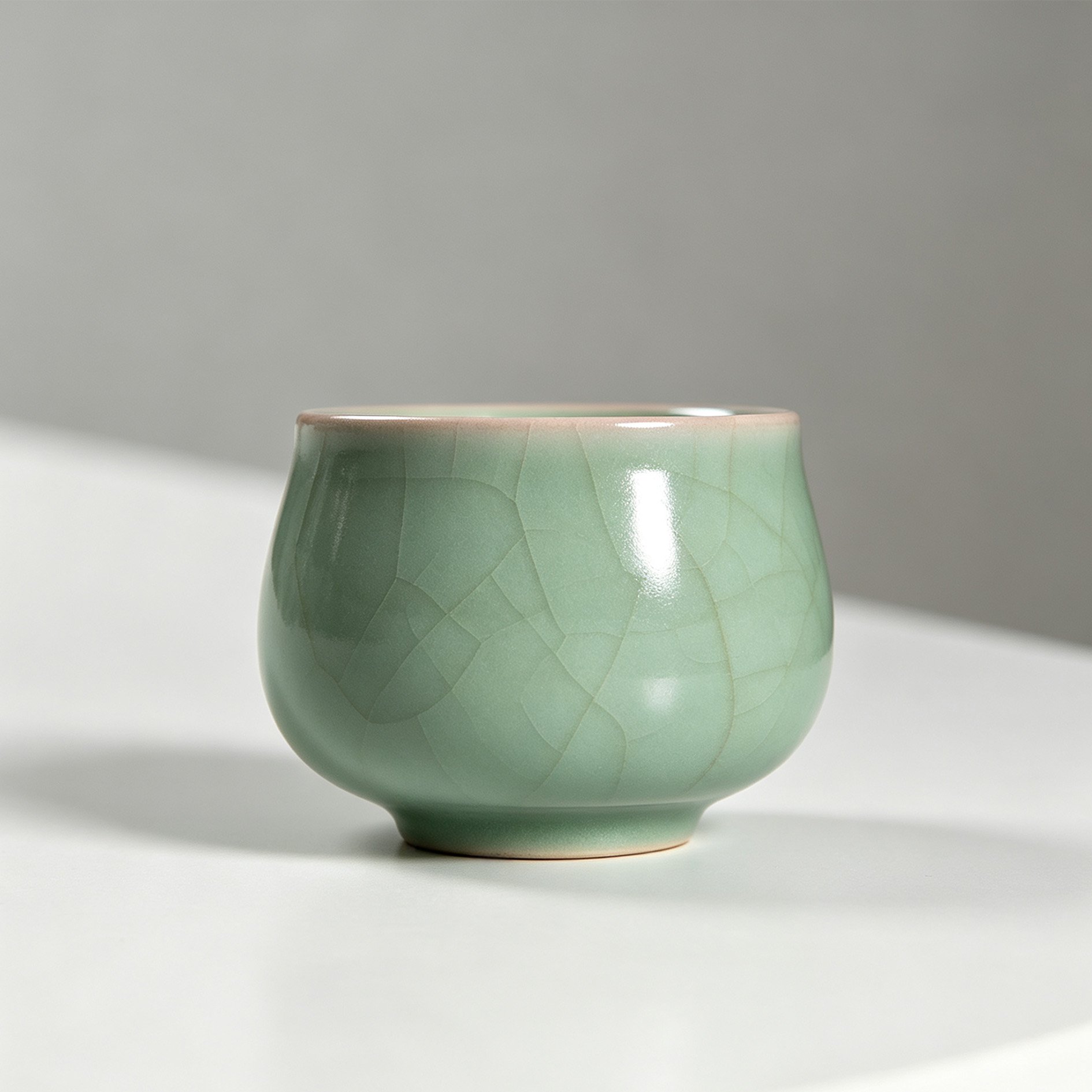 Longquan celadon teacup