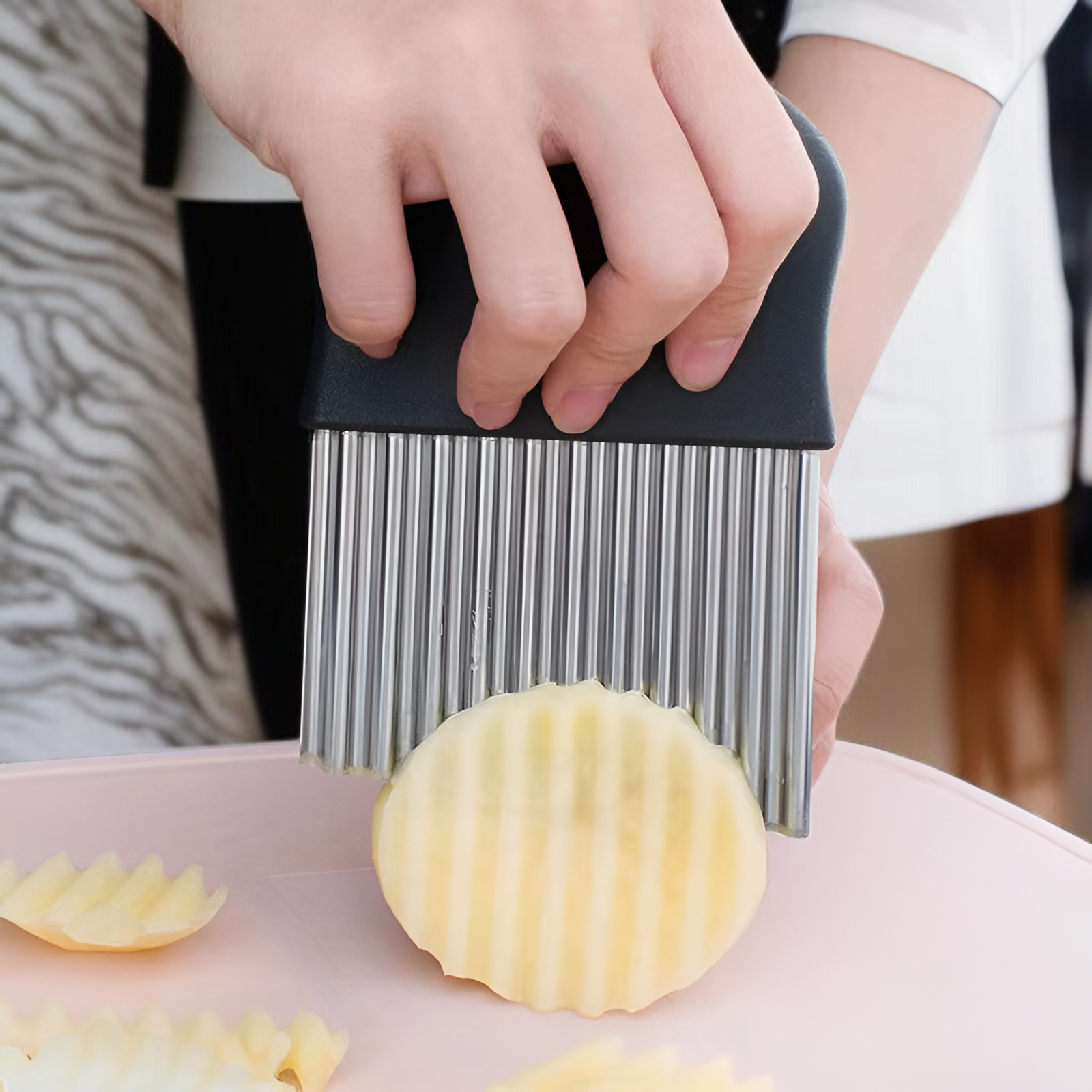 Wellenmesser aus Edelstahl