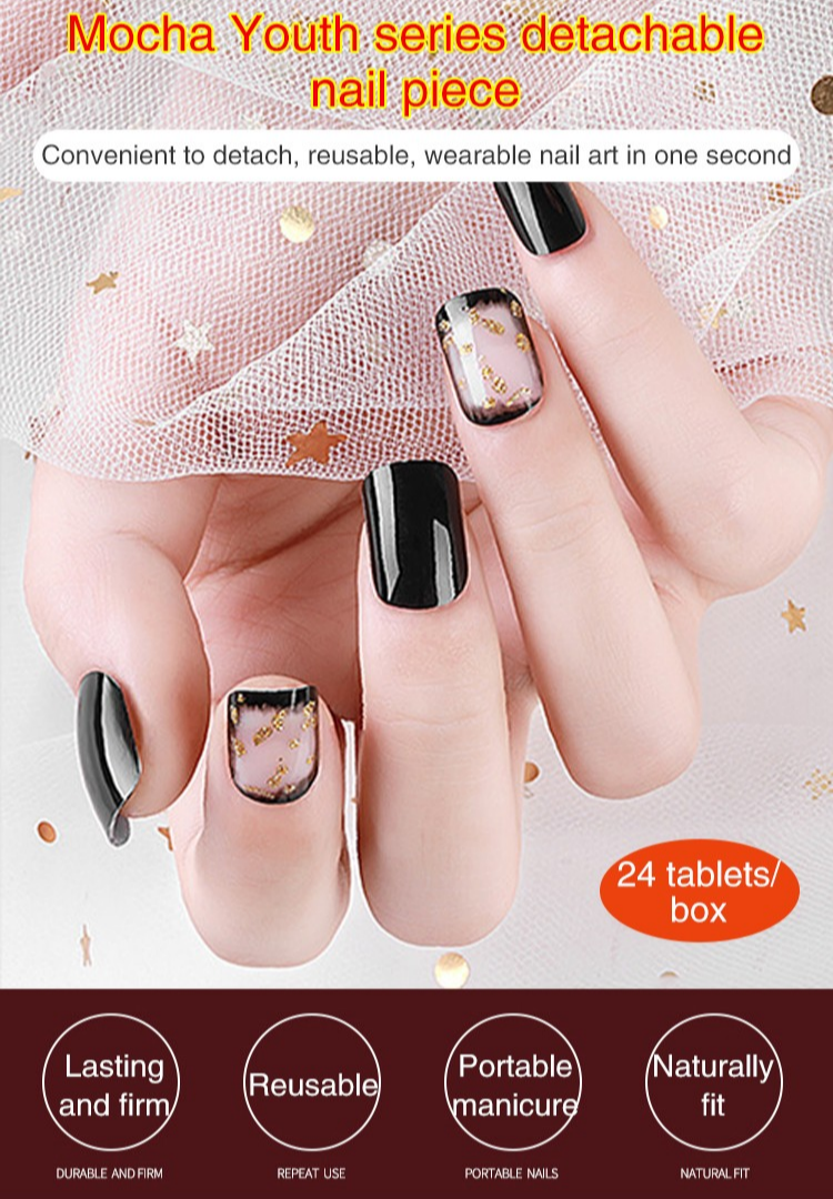 Removable nail piece