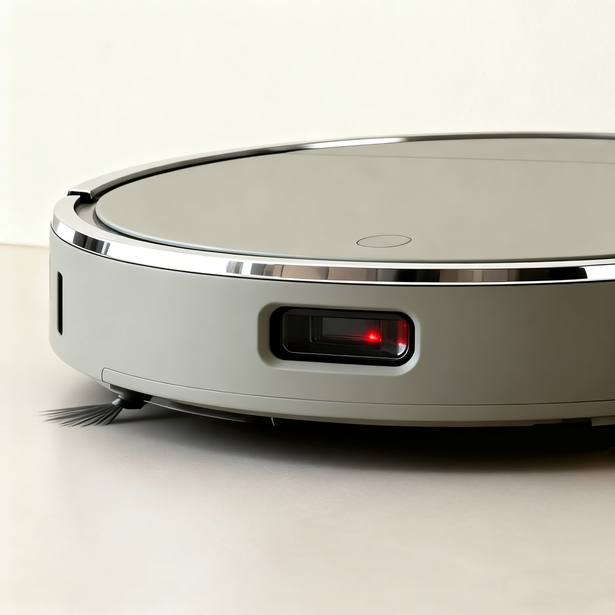 静音多機能スマート掃除ロボット本体の正面画像
