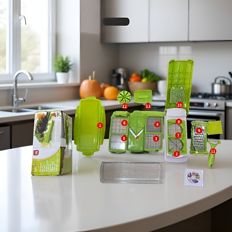 12개 구성의 다기능 강판 세트