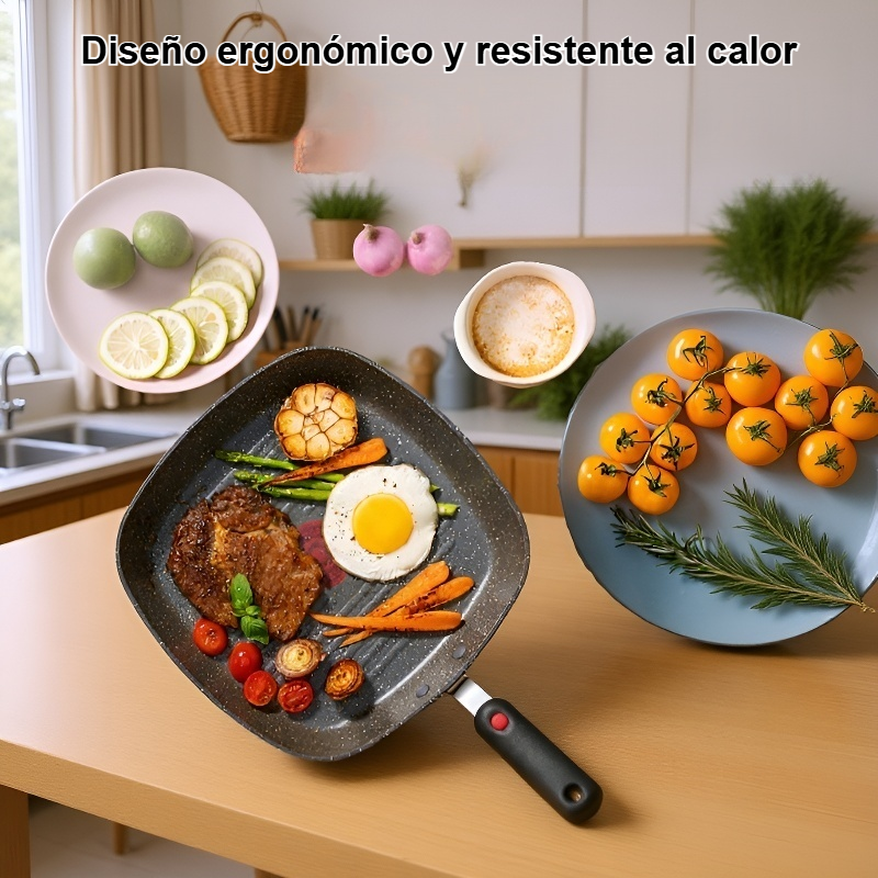 Imprescindible para hacer deliciosos panqueques: Sartén antiadherente de piedra Maifan