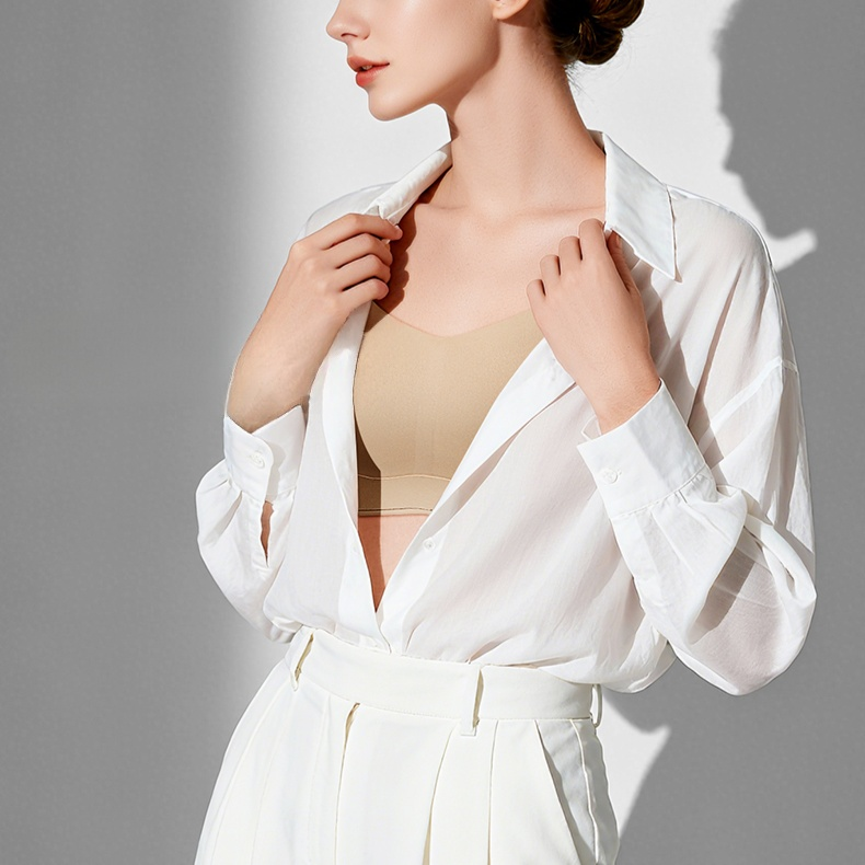 Sujetador reductor sin costuras para busto grande, ajuste y soporte anticaída