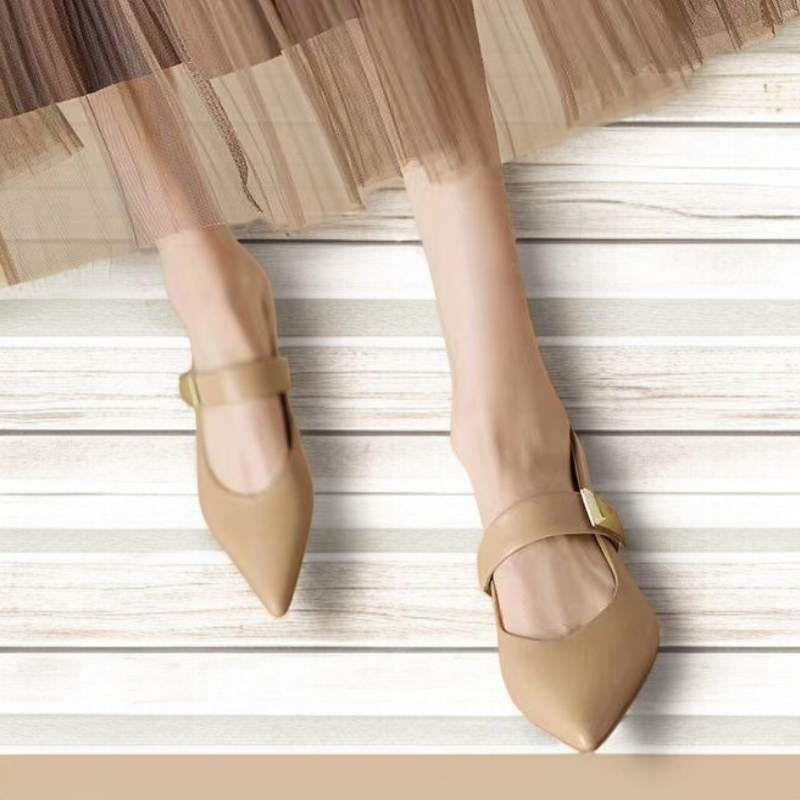 여성 패션 펌프스 단화 일자 펌프스