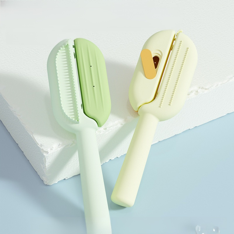 세척 가능한 애완견 털 제거 빗