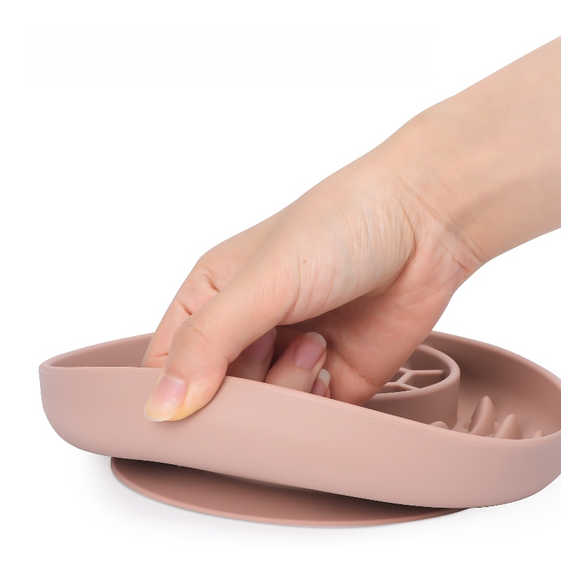 犬用シリコン製スローフィーダーマット フードグレードペット皿