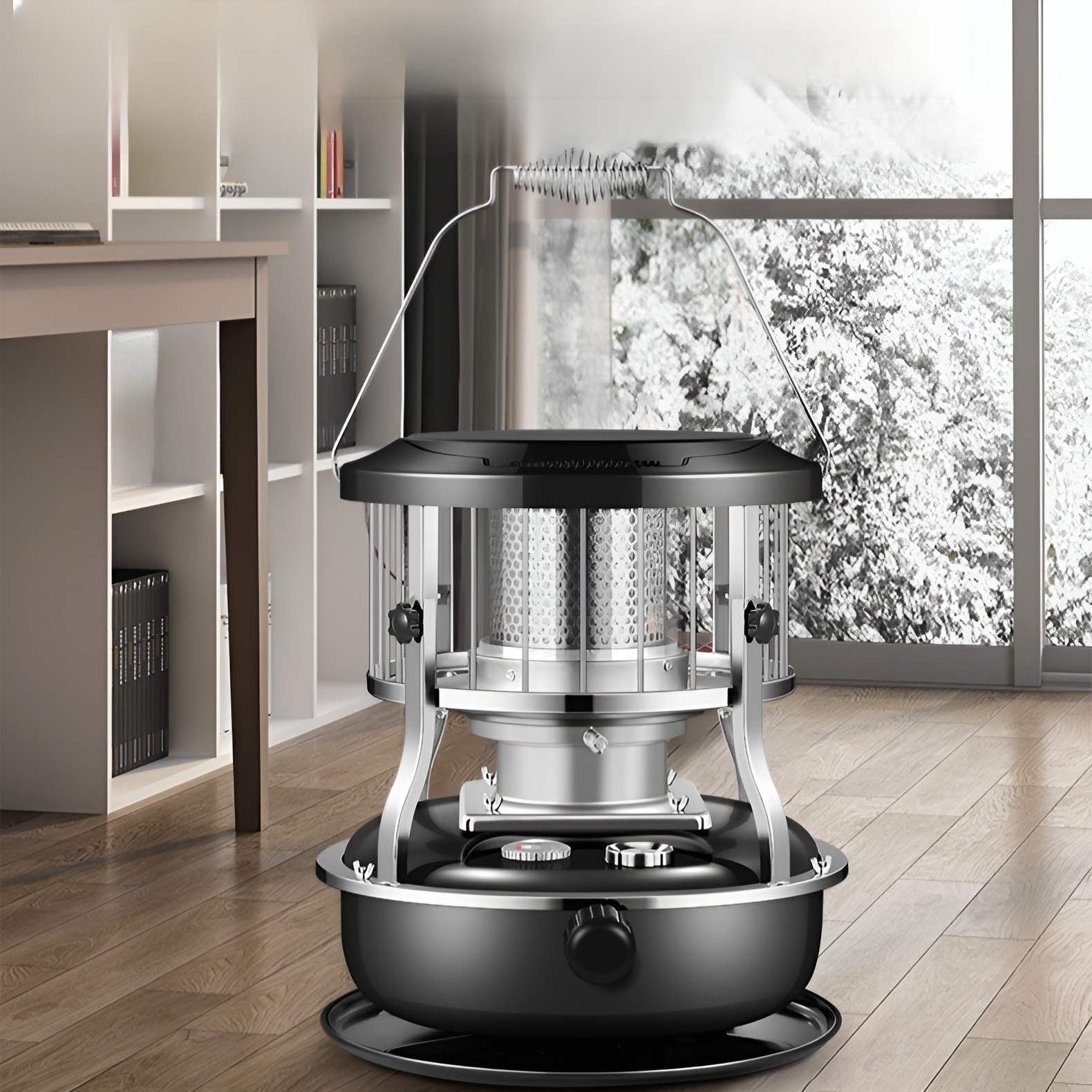 屋外用ポータブル灯油ヒーター