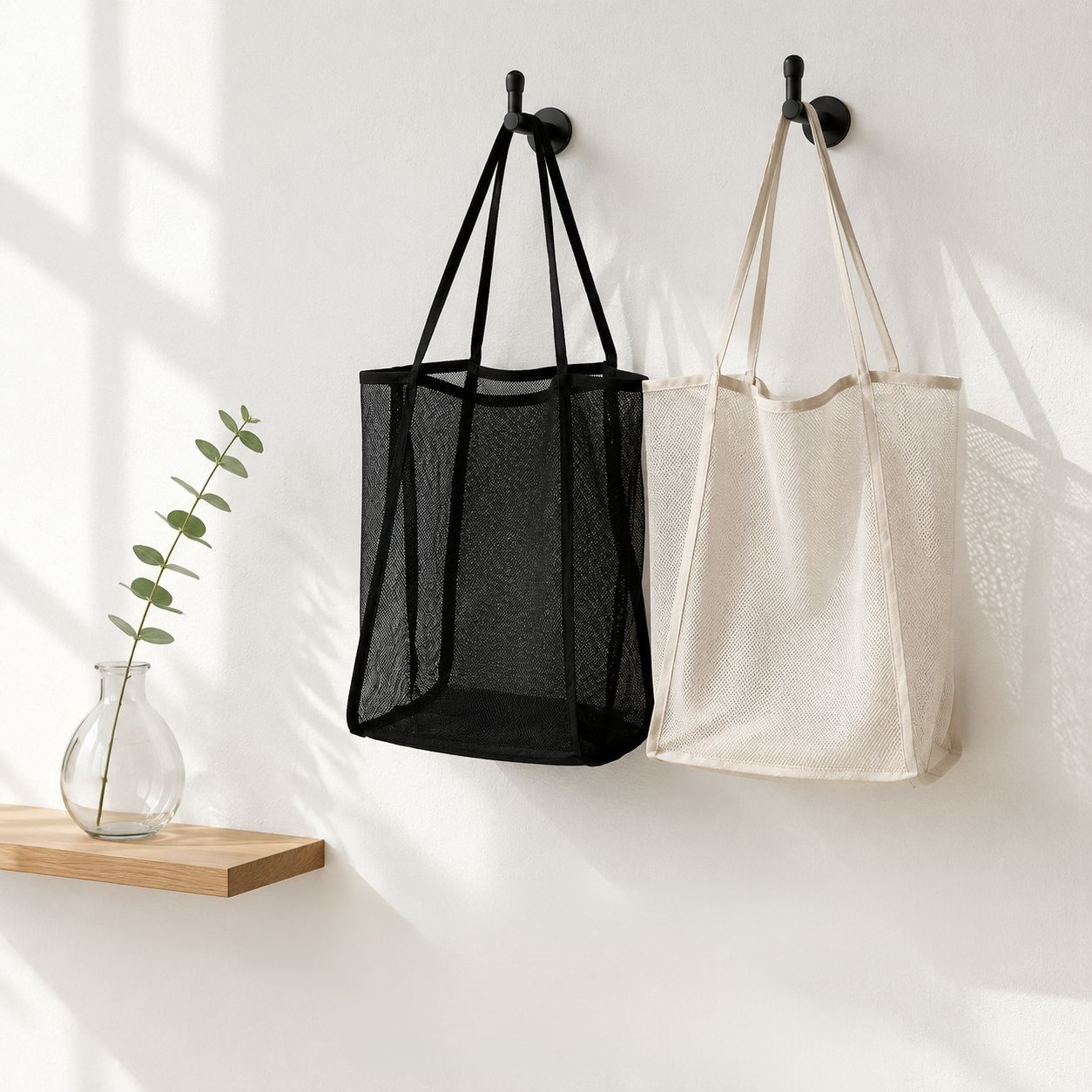 Quick Dry Mesh Beach Bag Ideal for Sand and Water