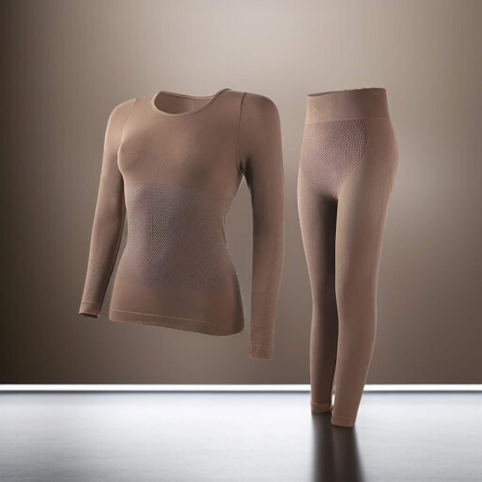 Women's body shaping and beauty autumn clothing and pants set