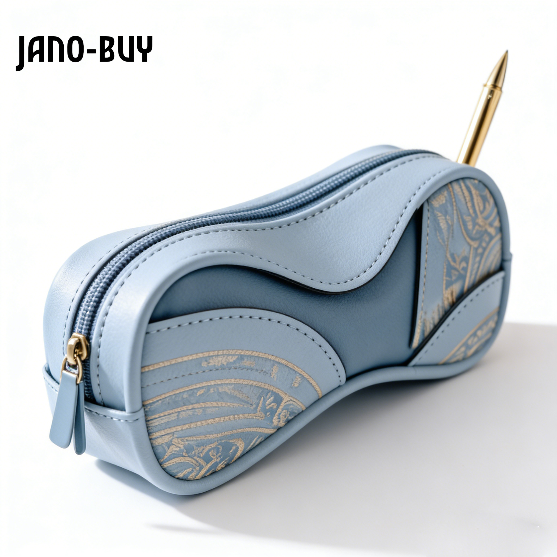 กล่องดินสอมีช่องแบ่งหลายช่อง จัดระเบียบง่าย