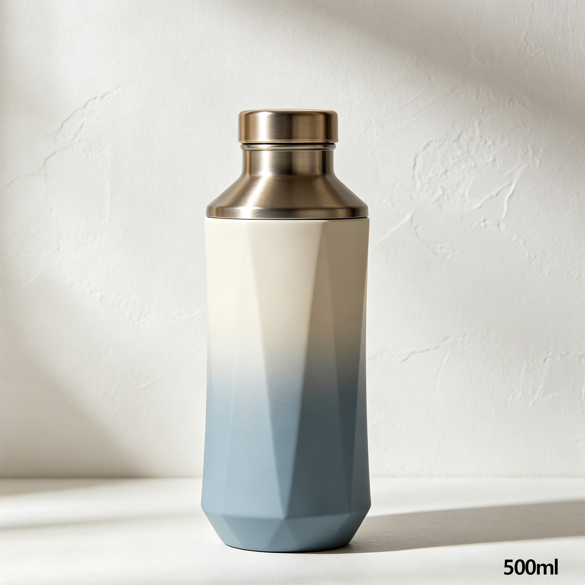 Colorful gradient cups keeping drinks hot or cold