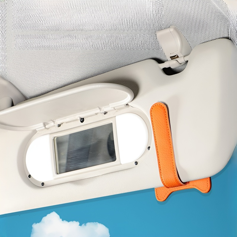 車用メガネクリップ 多機能チケットクリップ