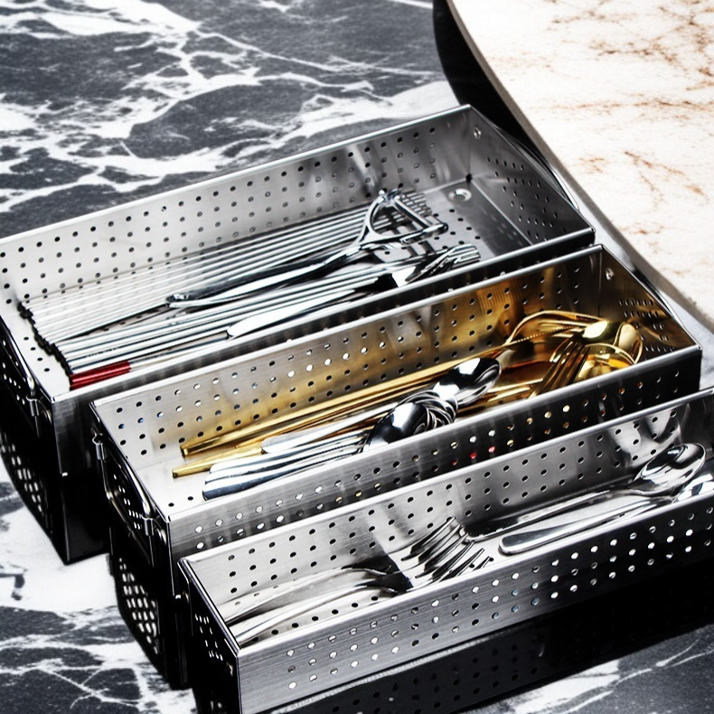 ステンレス大容量箸ケース