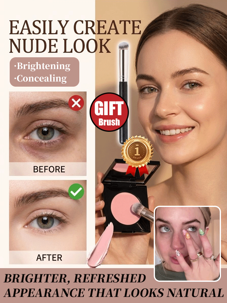 [Free Makeup Brush] Eye Brightening and Concealing Serum