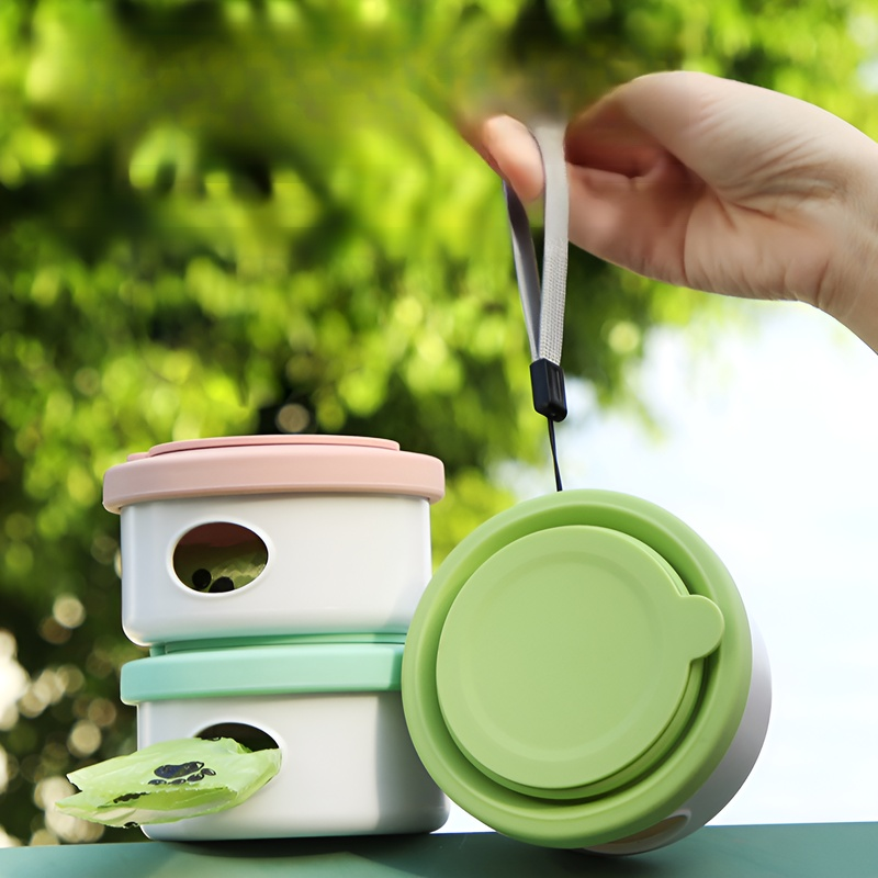 Bol pliable multifonction en silicone avec étui portable