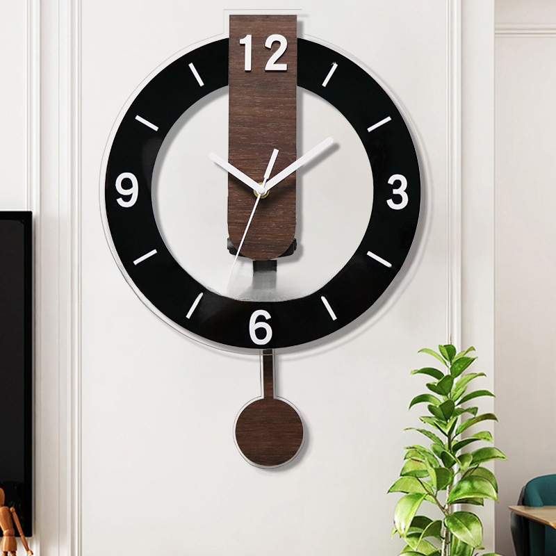 Swinging Clock Bedroom Living Room Decoration