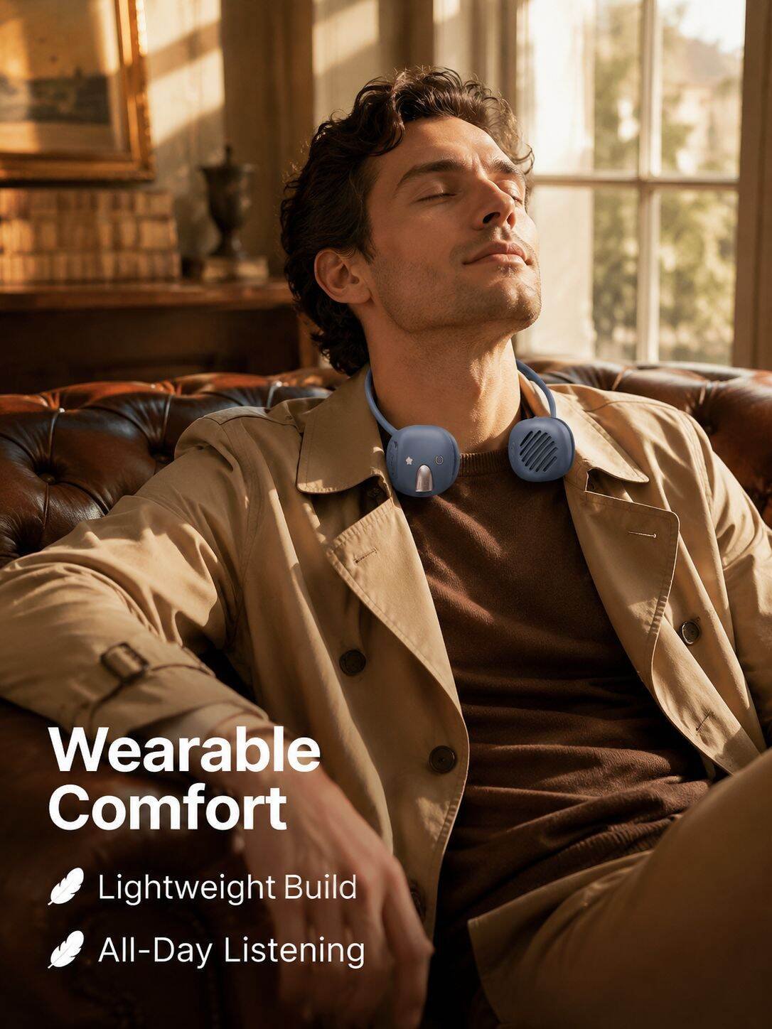 Neckband Portable Wireless Bluetooth Speaker