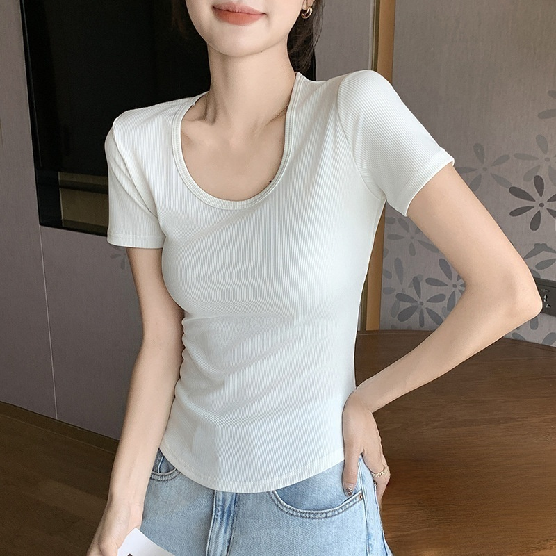 純棉圓領短袖T卹