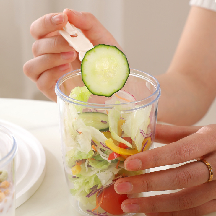 便攜式沙拉杯