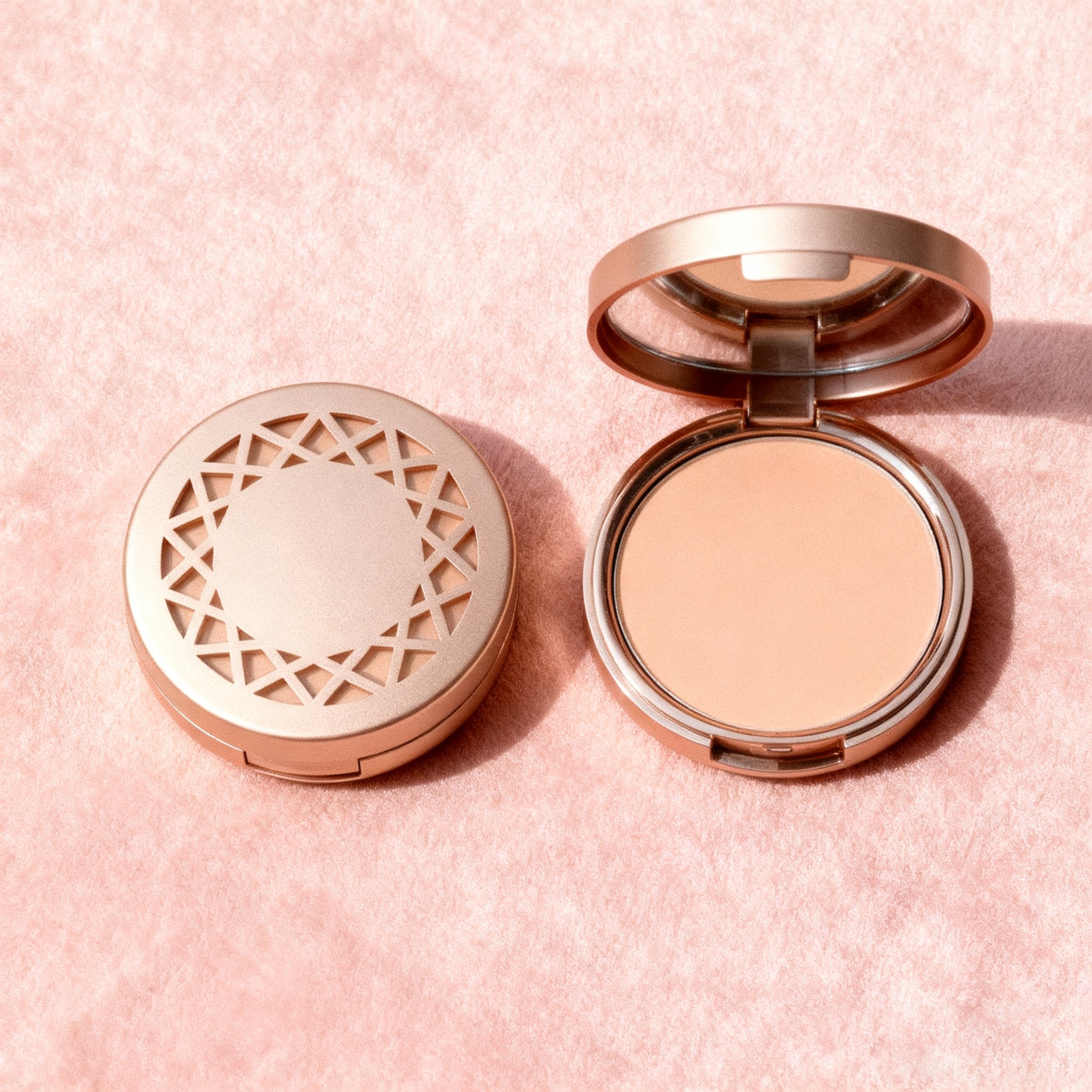 섬세한 소프트 포커스 프레스드 파우더