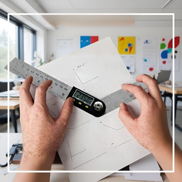 목공 디지털 스테인리스 각도자 측정기 각자 수평자 목공 측정공구 스테인리스 각도자