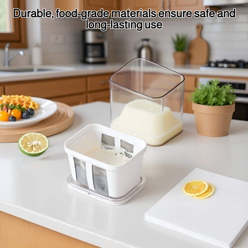 Japanese-style yogurt strainer